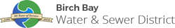 Birch Bay Water & Sewer District logo